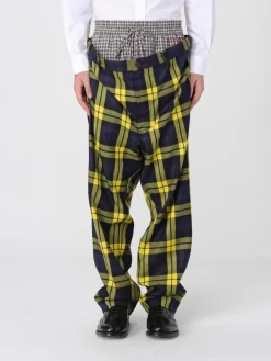 Pantalone Vivienne Westwood in lana vergine con stampa check