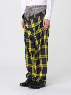 Pantalone Vivienne Westwood in lana vergine con stampa check