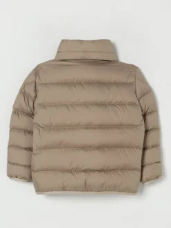 Piumino Bajan con logo e cappuccio estraibile Moncler