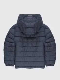 Piumino con cappuccio e logo Moncler