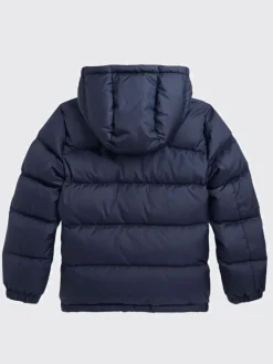 Piumino con cappuccio e logo ricamato Polo Ralph Lauren