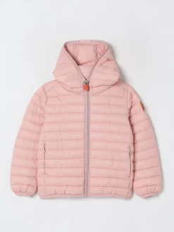 Piumino con cappuccio e logo Save The Duck