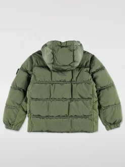 Piumino con cappuccio Stone Island Junior