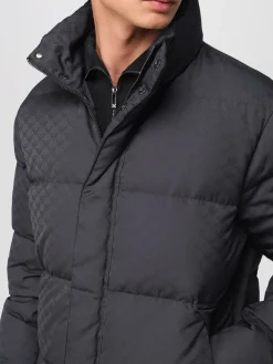 Piumino Emporio Armani in nylon con monogram