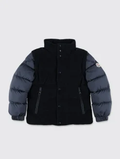 Piumino imbottito con logo Moncler