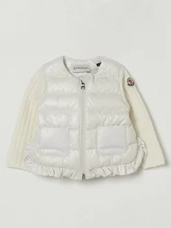 Piumino imbottito in nylon e lana vergine Moncler
