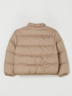 Piumino in nylon con logo Moncler