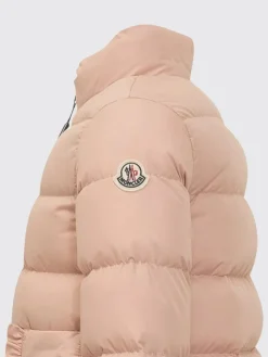 Piumino in nylon con logo Moncler