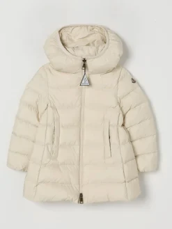 Piumino in nylon imbottito con cappuccio Moncler