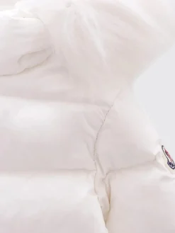 Piumino in nylon imbottito con logo Moncler