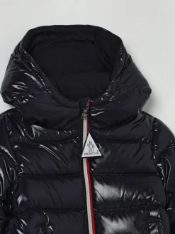 Piumino New aubert lucido con cappuccio Moncler