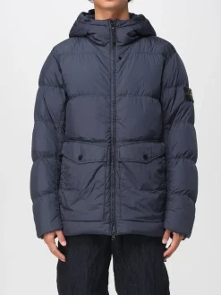 Piumino Stone Island in nylon trapuntato