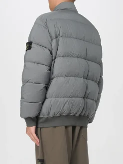 Piumino Stone Island in nylon trapuntato e imbottito