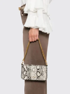 Pochette Bryant Michael Kors in pelle stampa pitone