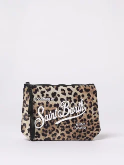 Pochette Classic Leo Aline Mc2 Saint Barth in neoprene stampato