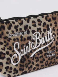 Pochette Classic Leo Aline Mc2 Saint Barth in neoprene stampato