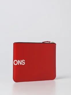 Pochette Comme Des Garçons in pelle