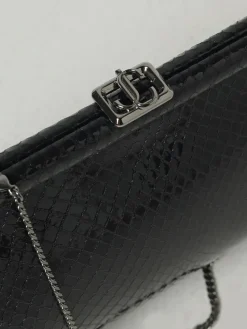 Pochette in pelle lucida Skylar Jimmy Choo