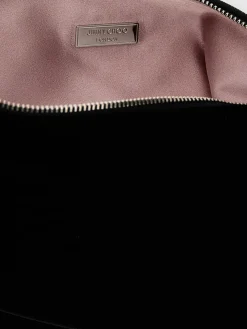 Pochette in velluto Calli Jimmy Choo