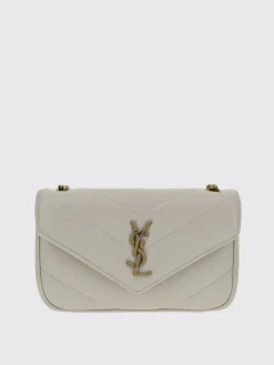 Pochette Loulou Mini Saint Laurent in nappa trapuntata chevron