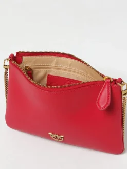 Pochette Pinko in pelle con logo