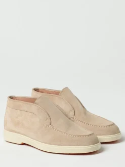 Polacchino Desert Santoni in camoscio