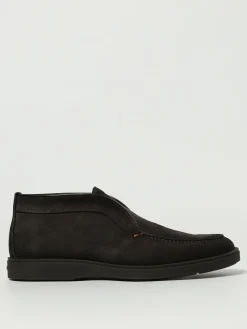 Polacchino Santoni in camoscio