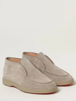 Polacchino Santoni in camoscio