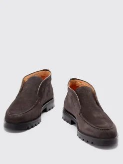 Polacchino Santoni in camoscio