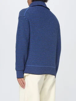 Polo a righe in cotone e lana Jw Anderson