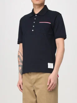 Polo 4-bar Thom Browne in cotone
