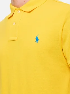Polo basic in cotone con logo Polo Ralph Lauren