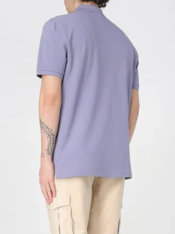 Polo basic in cotone con logo C.P. Company