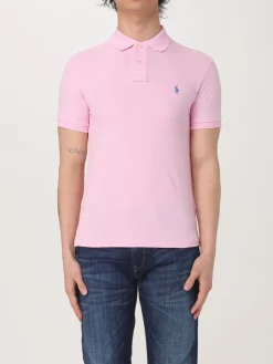 Polo basic in cotone con logo Polo Ralph Lauren