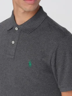 Polo basic in cotone con logo Polo Ralph Lauren