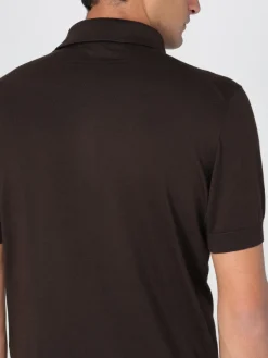 Polo basic in cotone Zegna