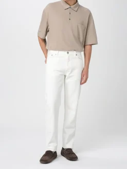 Polo basic in cotone Zegna