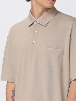 Polo basic in cotone Zegna