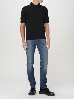 Polo basic in seta Dolce & Gabbana