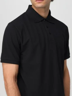 Polo basic Saint Laurent in misto cotone