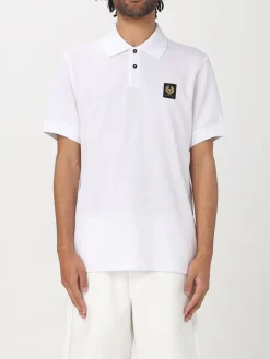 Polo Belstaff in cotone con logo