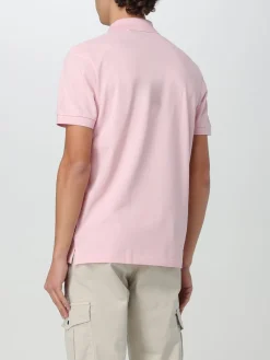 Polo Boss in piquet di cotone con logo ricamato