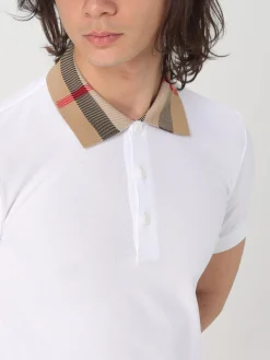 Polo Burberry in cotone