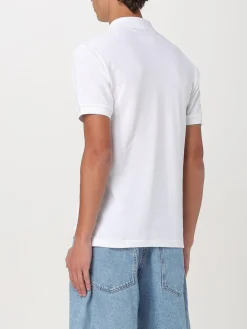 Polo Comme Des Garçon in cotone con monogram