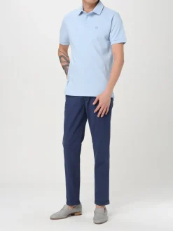 Polo con logo Pegaso Etro in cotone