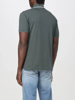 Polo EA7 in cotone con logo