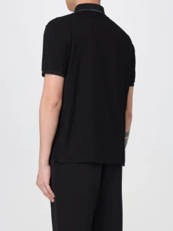 Polo EA7 in cotone con logo