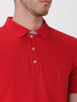 Polo Fay in cotone con logo ricamato