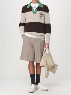 Polo Fendi in maglia a righe