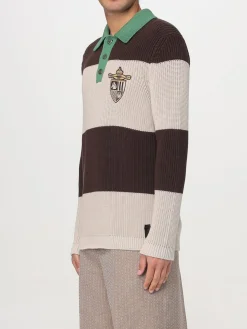 Polo Fendi in maglia a righe